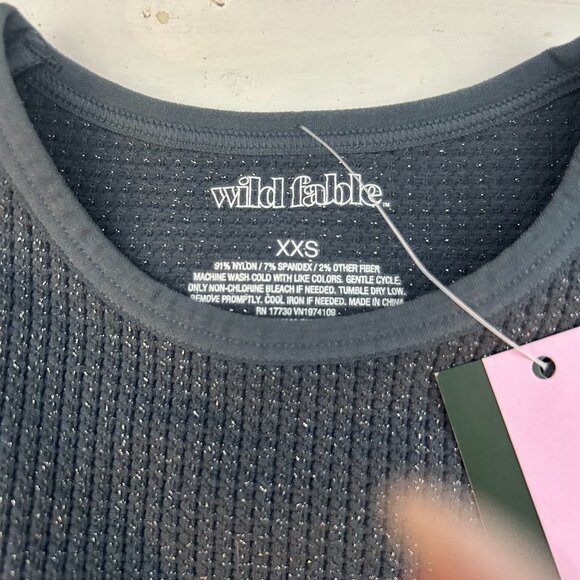 Wild Fable Ribbed Crop Top - Picture 2 of 3